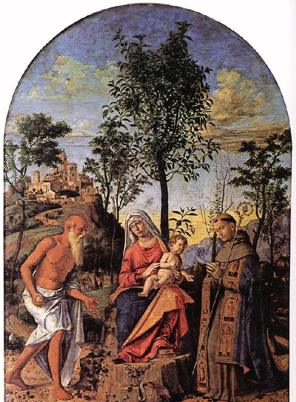 CIMA da Conegliano Madonna of the Orange Tree dfg oil painting image